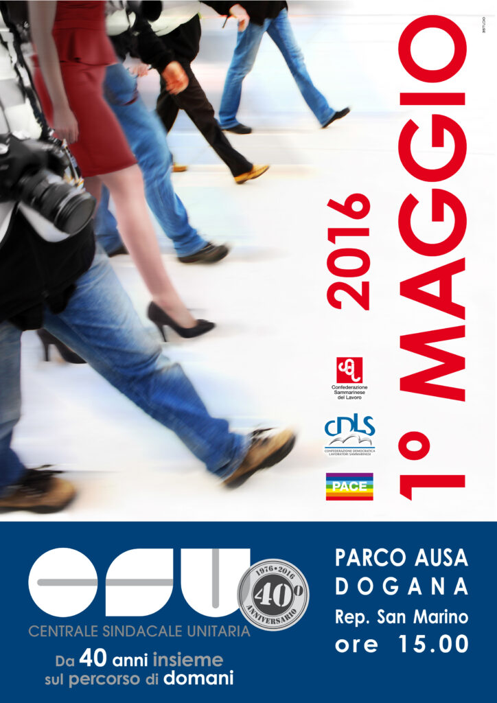 Manifesto 1 maggio 2016